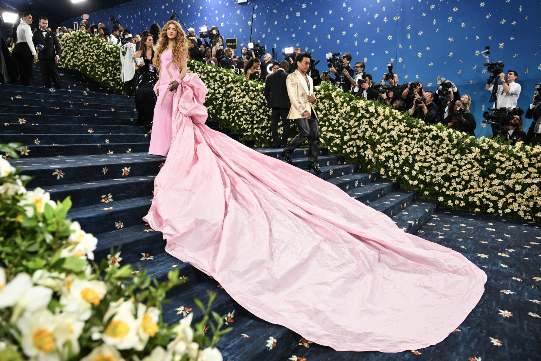 صورة لشاكيرا في حفل Met Gala 2025